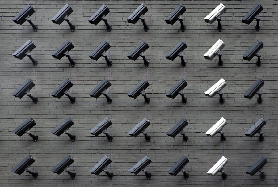 Cámara de vigilancia para sistema de seguridad